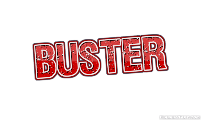 Buster Logo - Buster Logo. Free Name Design Tool from Flaming Text