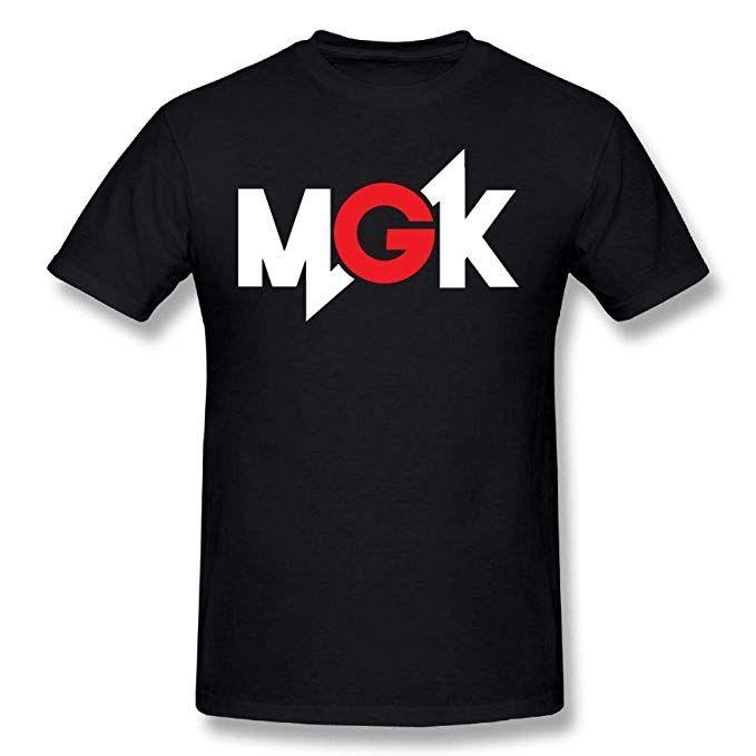 MGK Logo - Amazon.com: LIFETS Men's Machine Gun Kelly MGK Logo T-Shirt Black ...