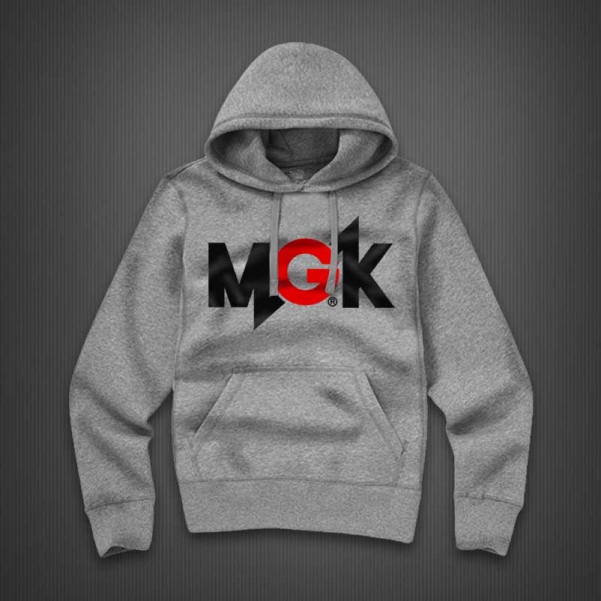 MGK Logo - Machine Gun Kelly MGK Logo Hoodie - WEHUSTLE | MENSWEAR, WOMENSWEAR ...