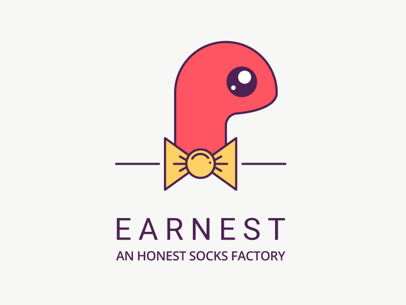 Socks Logo - Earnest Socks Logo by 