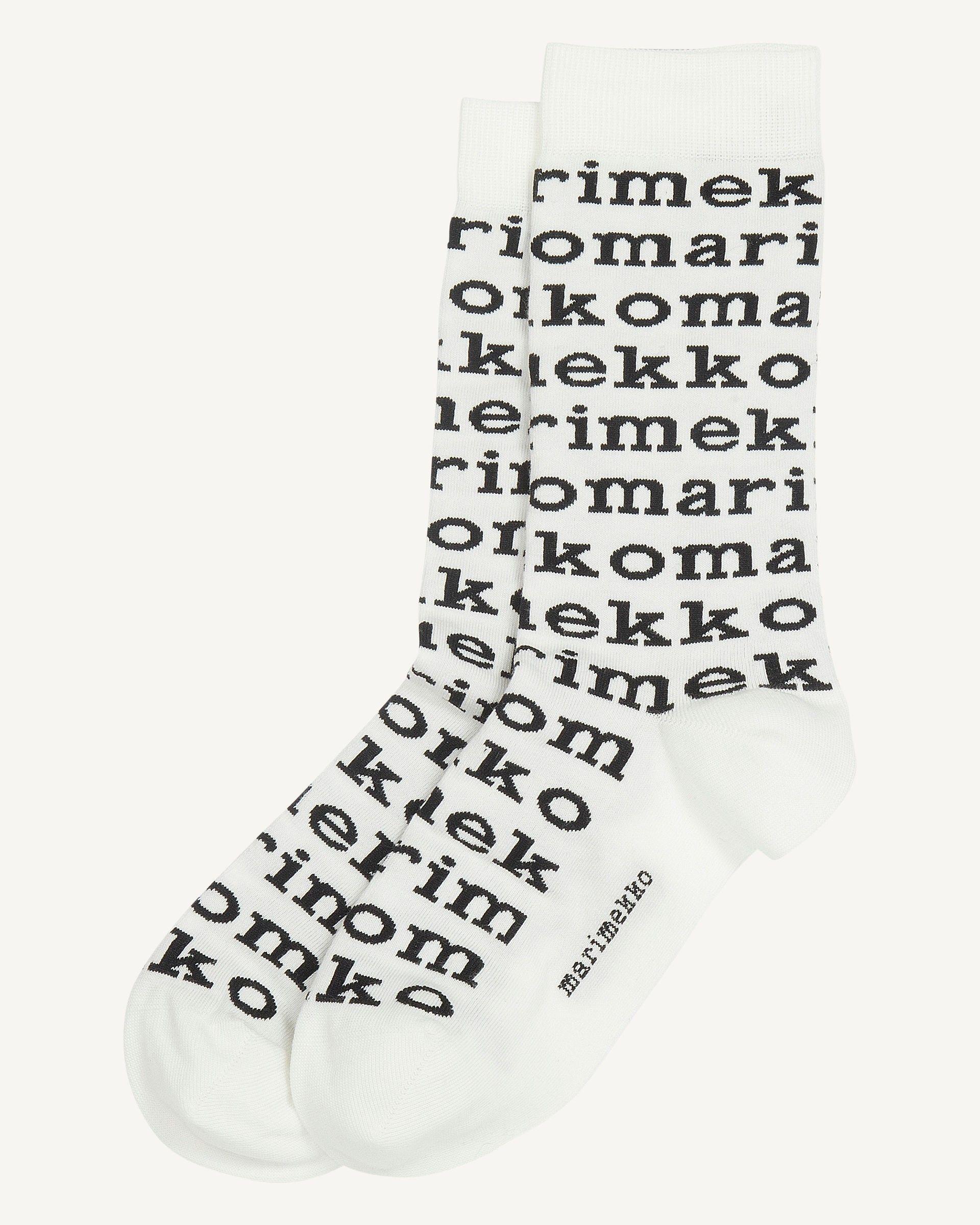 Socks Logo - Salla Logo socks white, black