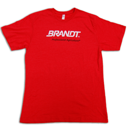 Brandt Logo - Men's BRANDT Logo Shirt - Red