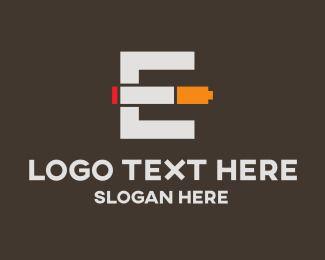 E-Cig Logo - E-Cig E Logo