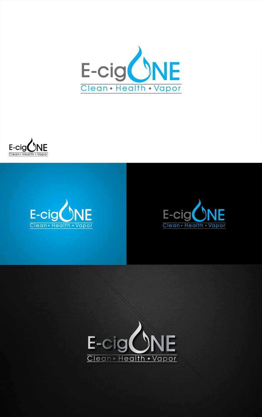 E-Cig Logo - Modern, Professional, Cigarette Logo Design For E Cig One