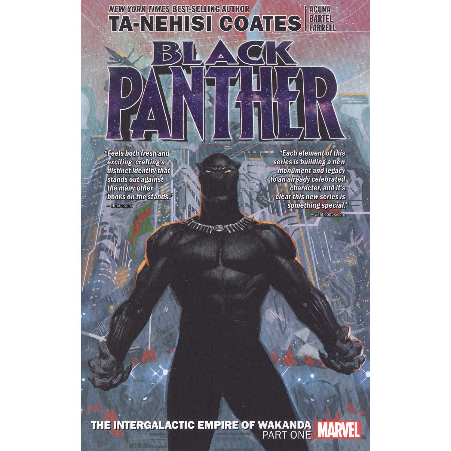 Newsarama Logo - Black Panther Book 6 Intergalactic Empir Marvel Comics
