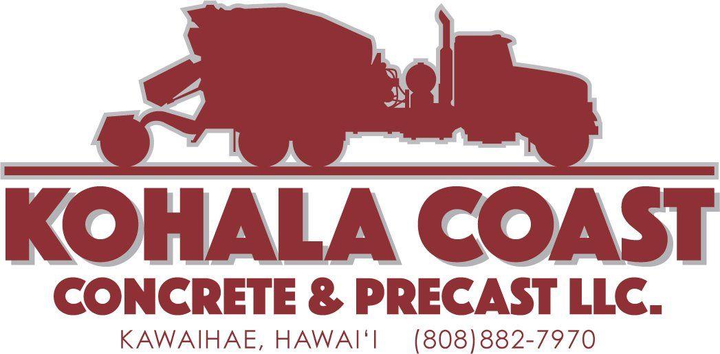 Kohala Logo - Kohala Coast Concrete & Precast LLC - Kamuela, HI's - Home