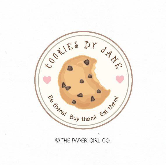 Cookie Logo - cookie logo bakery logo baking logo bakers logo premade logo