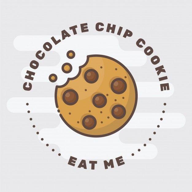 Cookie Logo - Cookie badge logo Vector | Premium Download