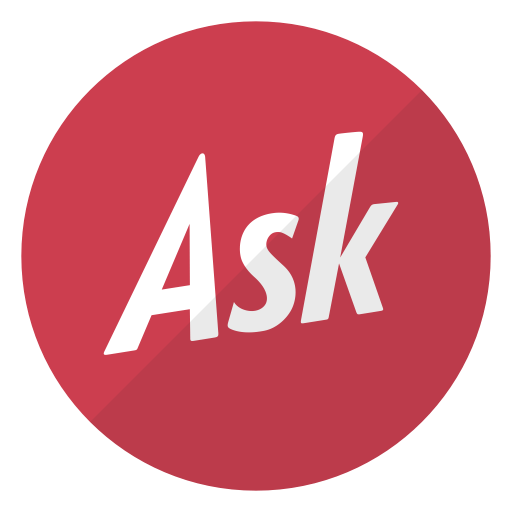 Ask Logo - Ask, logo, media, social, website icon
