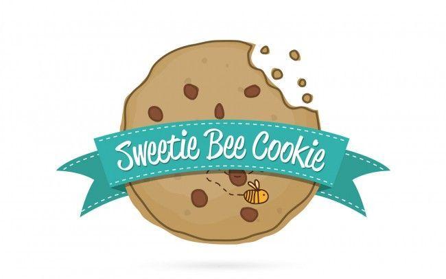 Cookie Logo - Sweetie Bee Cookie Logo Tasarımı (Logo Design) | logos | Desain logo ...