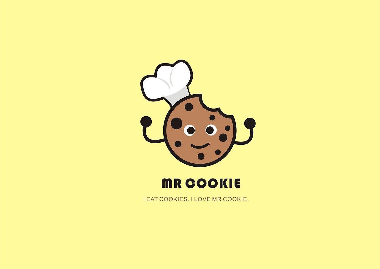 Cookie Logo - mr cookie logo. PINKPOP SHOP. Cookies branding, Logo cookies, Logo
