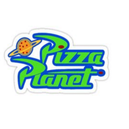 Pizza Planet Logo - pizza planet logo