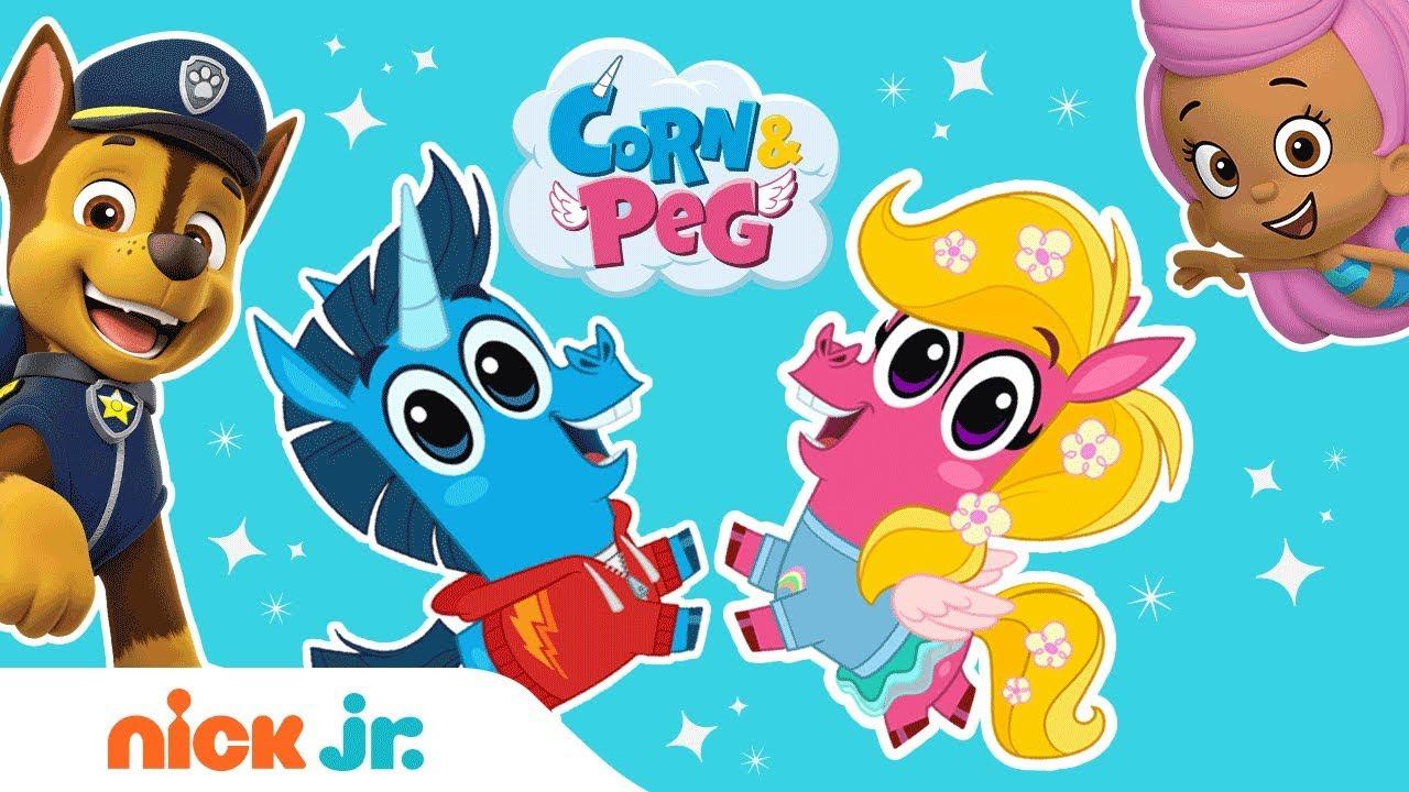 Corn & Peg Logo - Corn & Peg: Theme Song & New Series Teaser | Nick Jr.