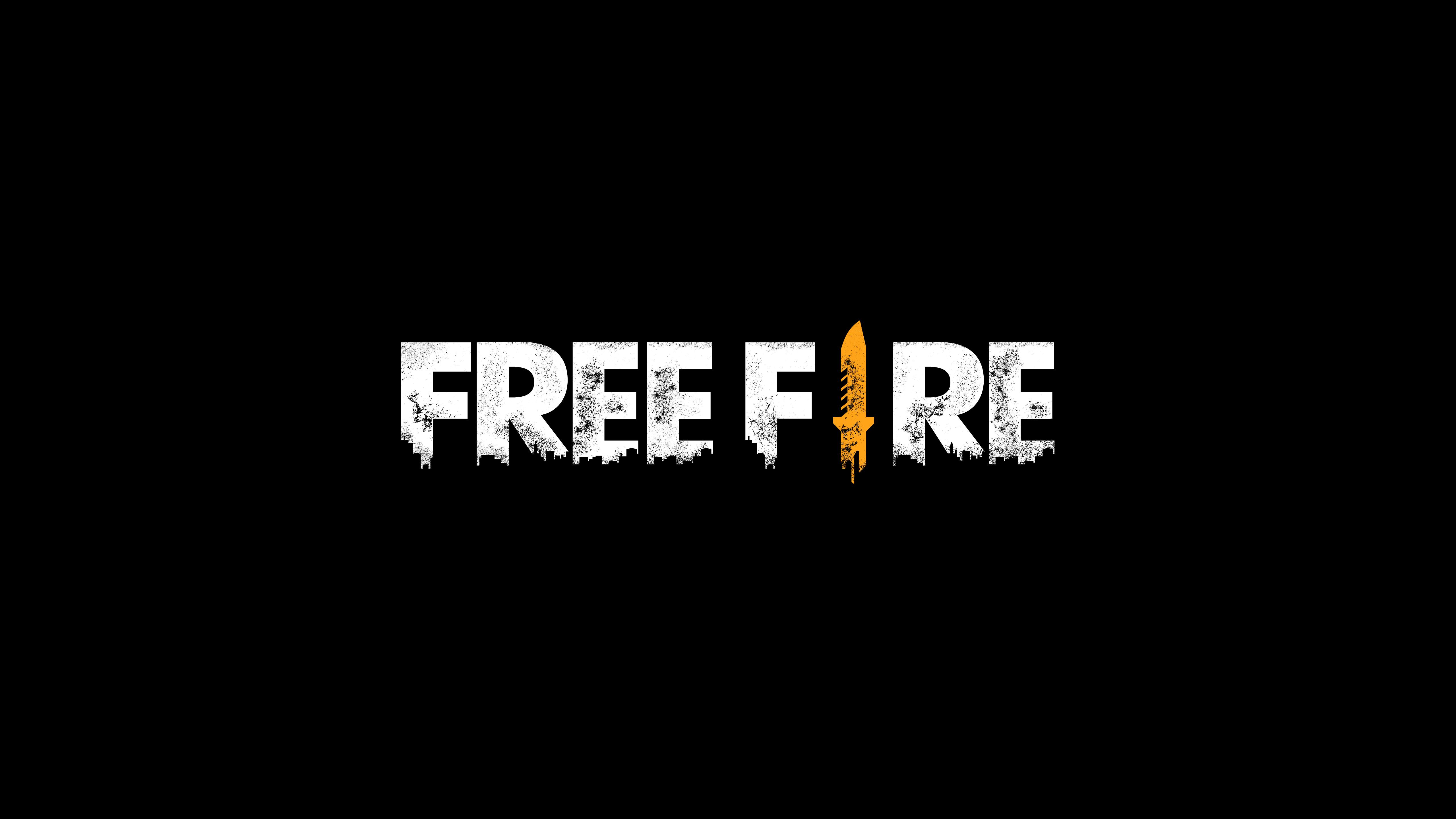 Free Fire Logo - Free Fire Logo Wallpaper 5k Ultra HD ID:3537