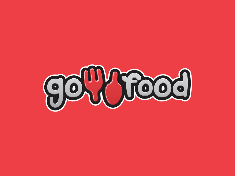 Go Food Logo - REBRANDING LOGO GO-FOOD by RNDDDESIGN on Dribbble
