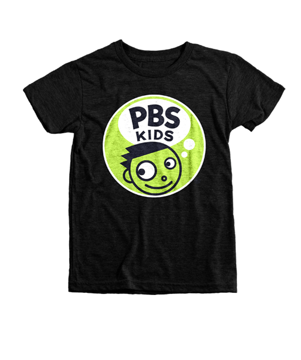 PBS KIDS Logo - PBS Kids Logo Tee | Steel City Brand | PBS T-Shirt