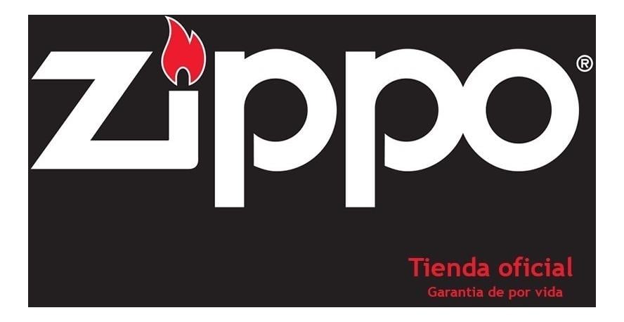 Zippo Logo - Encendedor Zippo Negro Hielo Logo Zippo Laser 29425