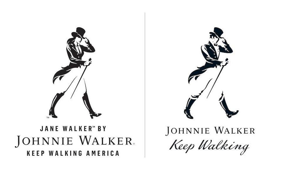 Johnnie Walker Logo - Step Aside Johnnie: Jane Walker Is About to Stride Into the U.S. ...