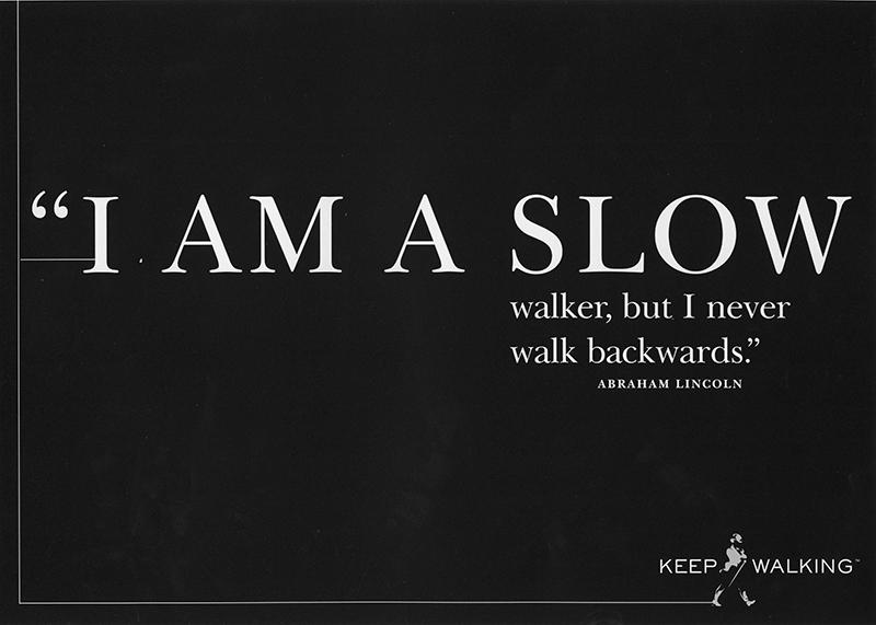 Johnnie Walker Logo - A Look At The Striding Man Logo | Design Critic | In-Detail ...
