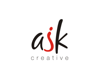 Ask Logo - ask creative Designed