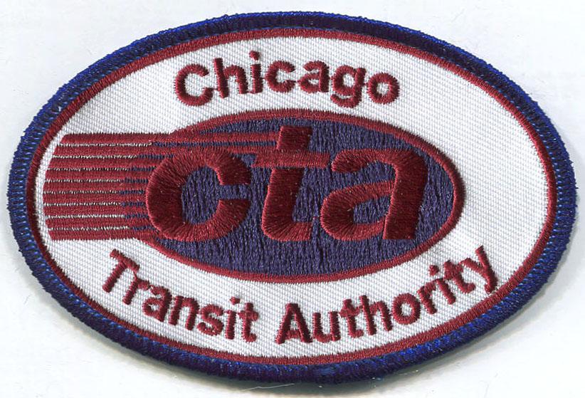 Chicago Transit Authority Logo - Chicago Transit Authority - Embroidered Patch - 4