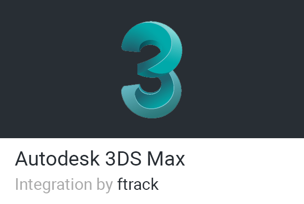 Autodesk 3ds Max Logo - Autodesk 3DS Max - ftrack