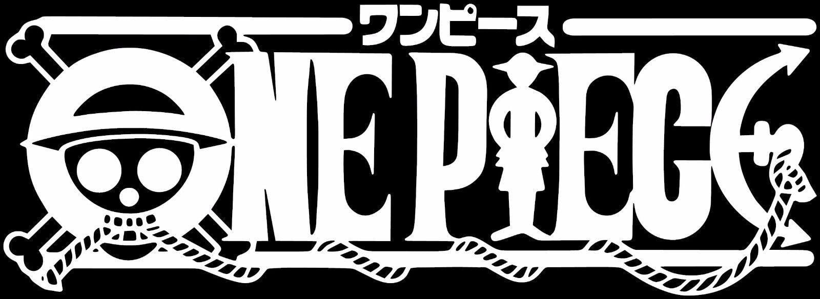 One Piece Logo - One Piece -- Logo Anime Decal Sticker ...