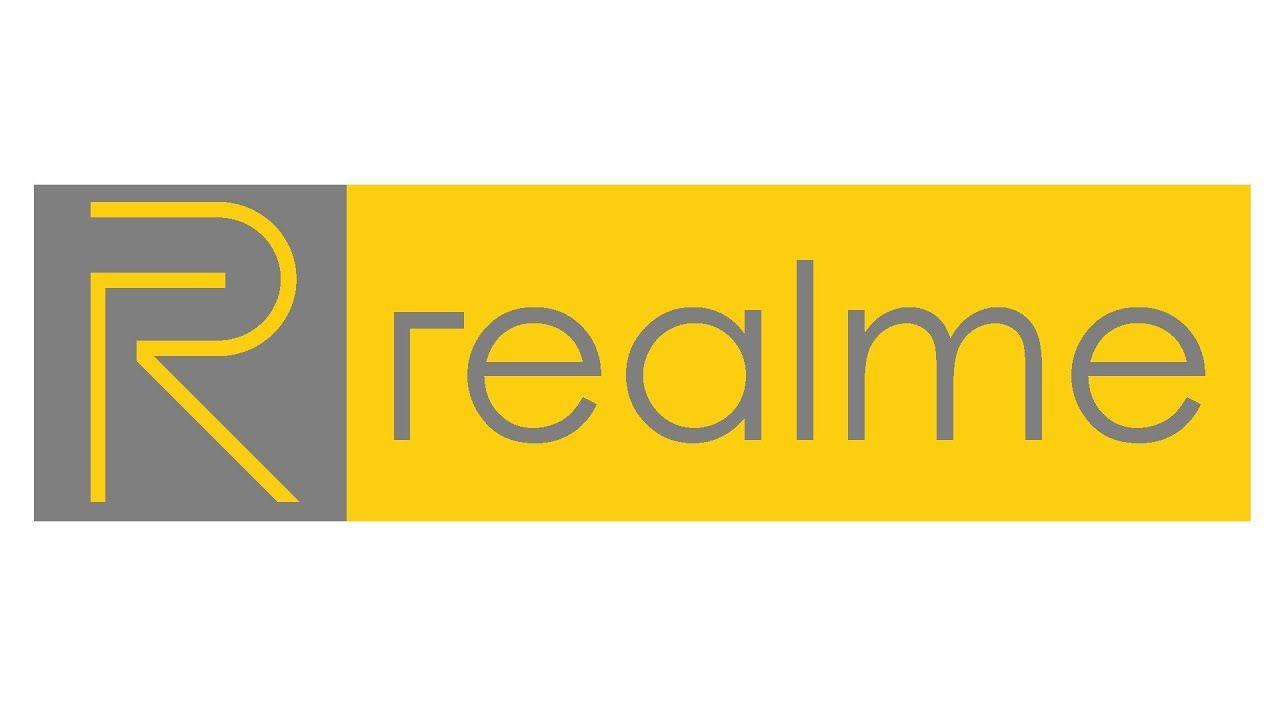 realme Logo - Realme Logo on Computer