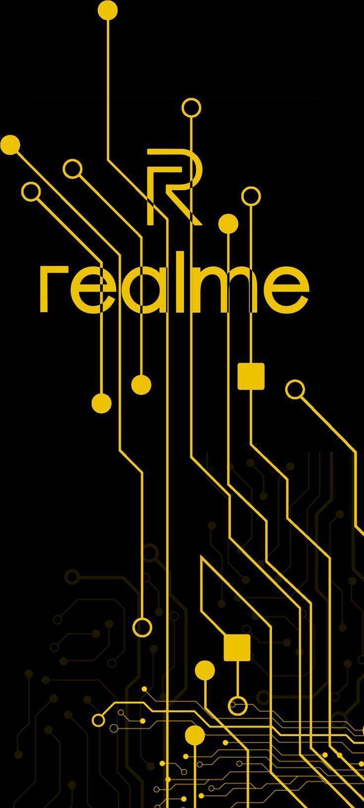 realme Logo - Realme Logo Amazing Amoled Dark