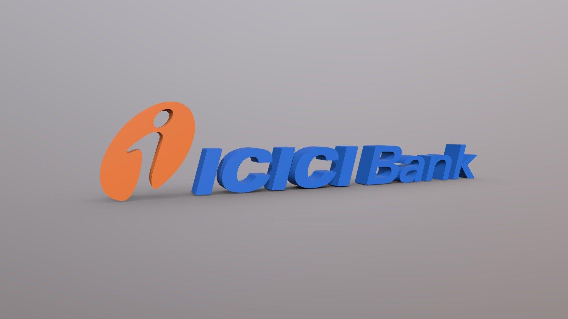 ICICI Bank Logo - ICICI 3D LOGO - Download Free 3D model ...