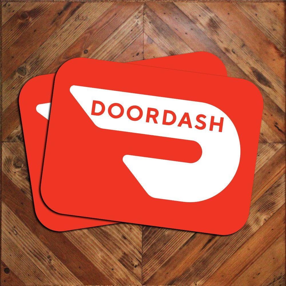 DoorDash Logo - Doordash Logo Car Magnet Signs 9x12 ...