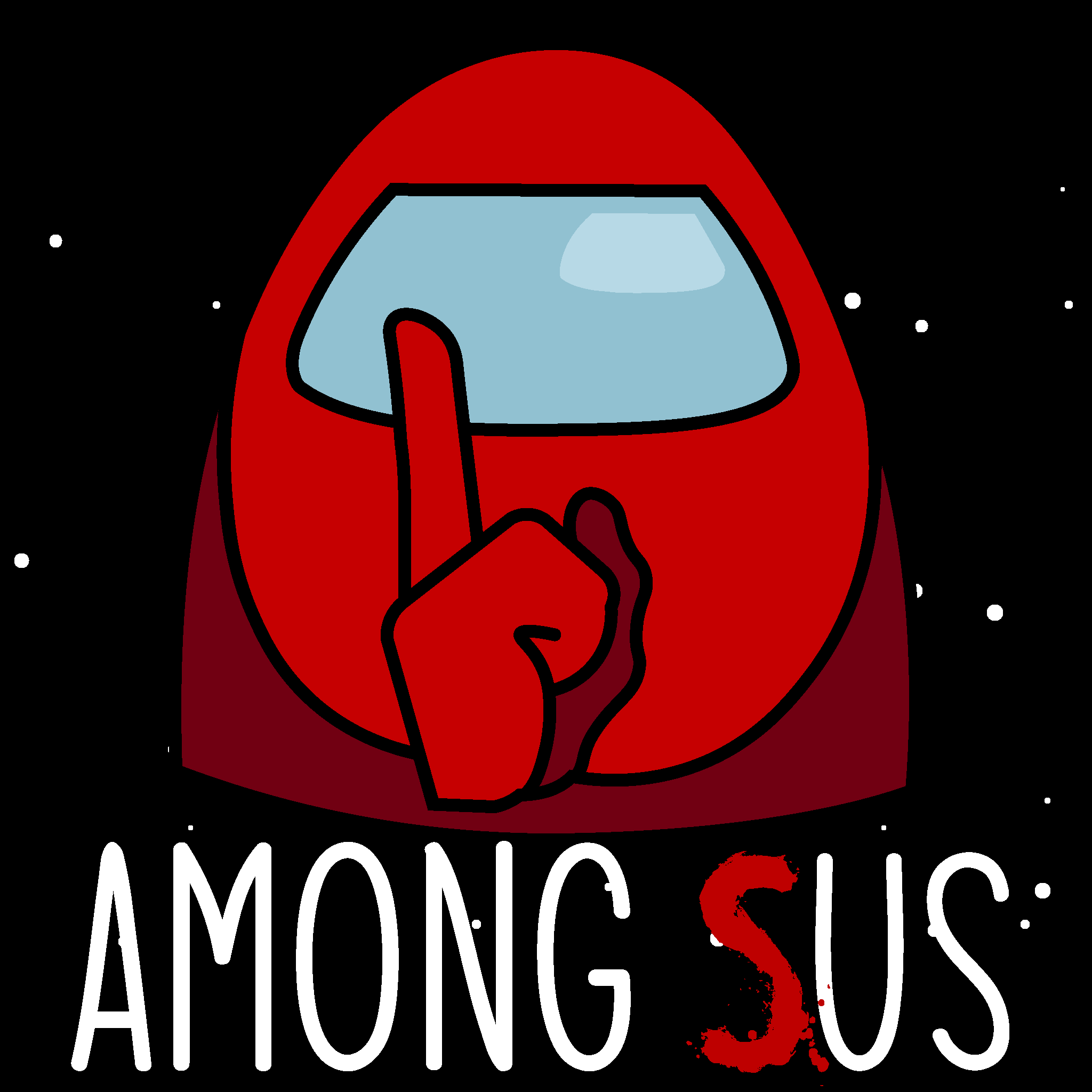 Among Us Logo - Hello guys, I redesigned the Among Us