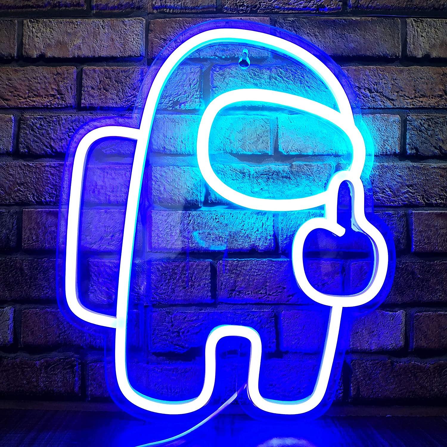 neon among us logo