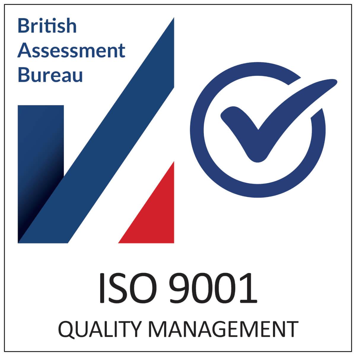 ISO 9001 Logo - Certification Badges | British ...