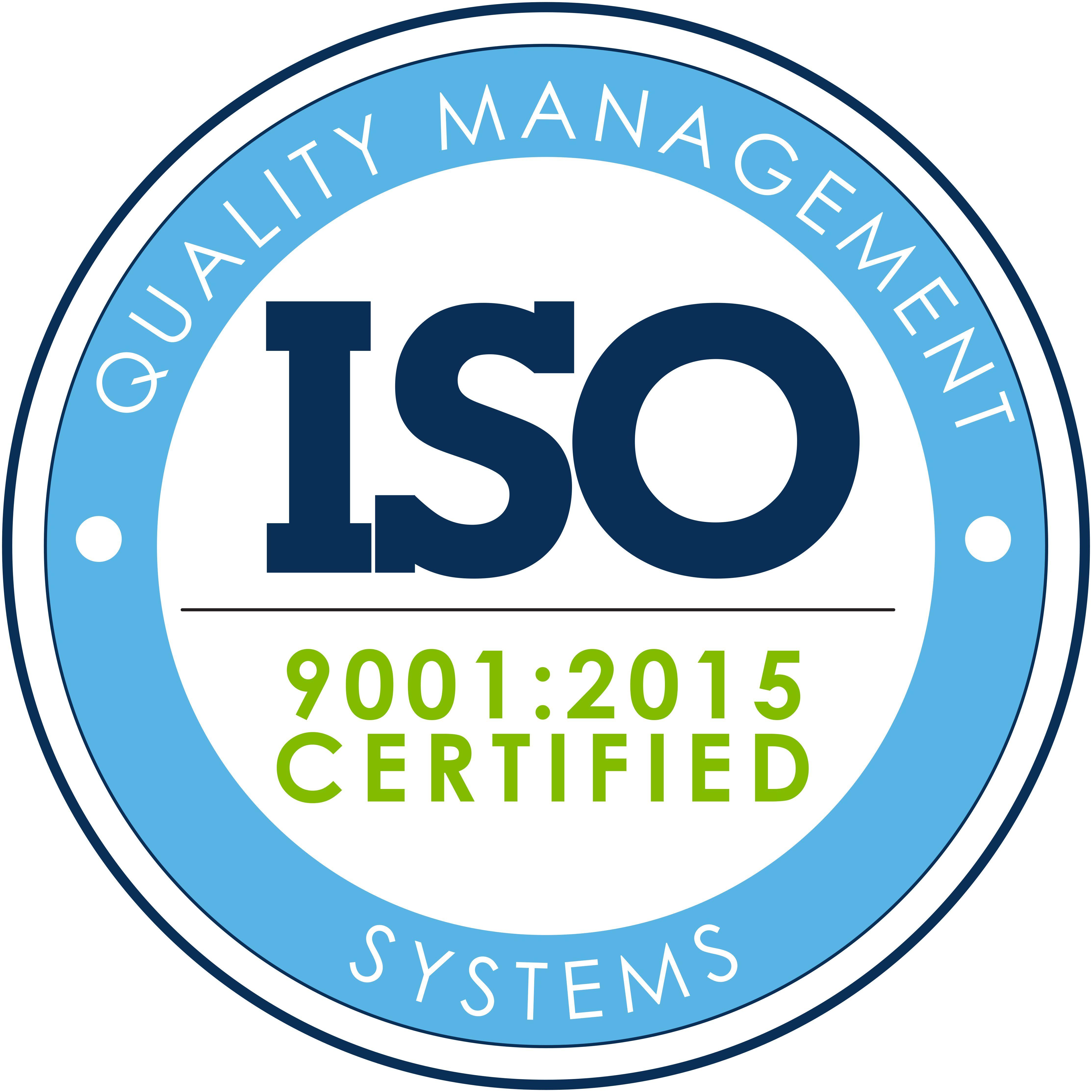 ISO 9001 Logo - Wendel Achieves ISO 9001:2015 Quality ...