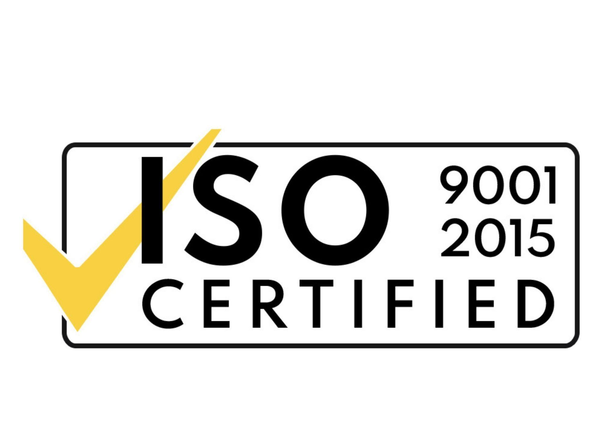 ISO 9001 Logo - Valid Achieves ISO 9001:2015
