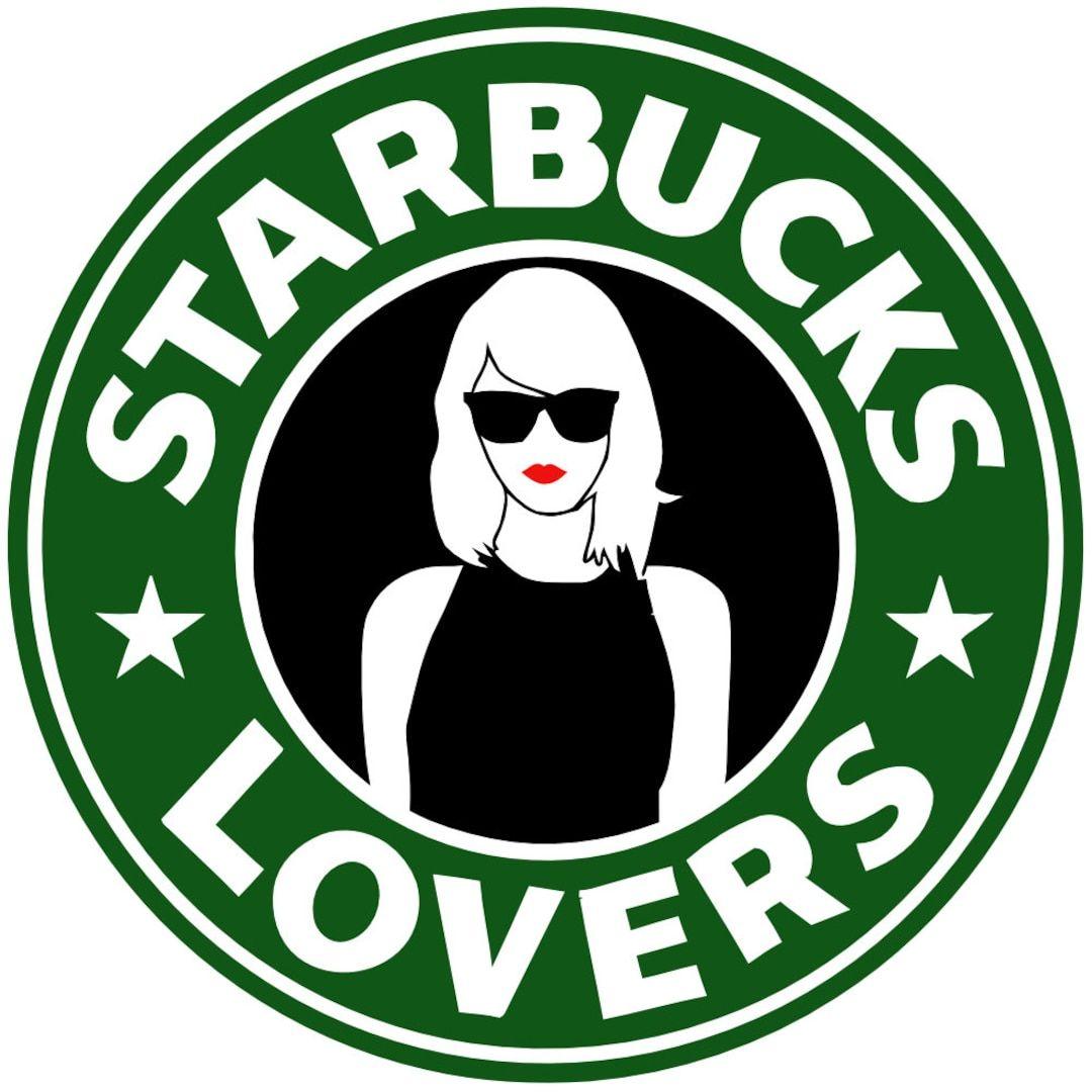 Taylor Swift Logo - Taylor Swift Starbucks Lovers Logo SVG Download green - Etsy