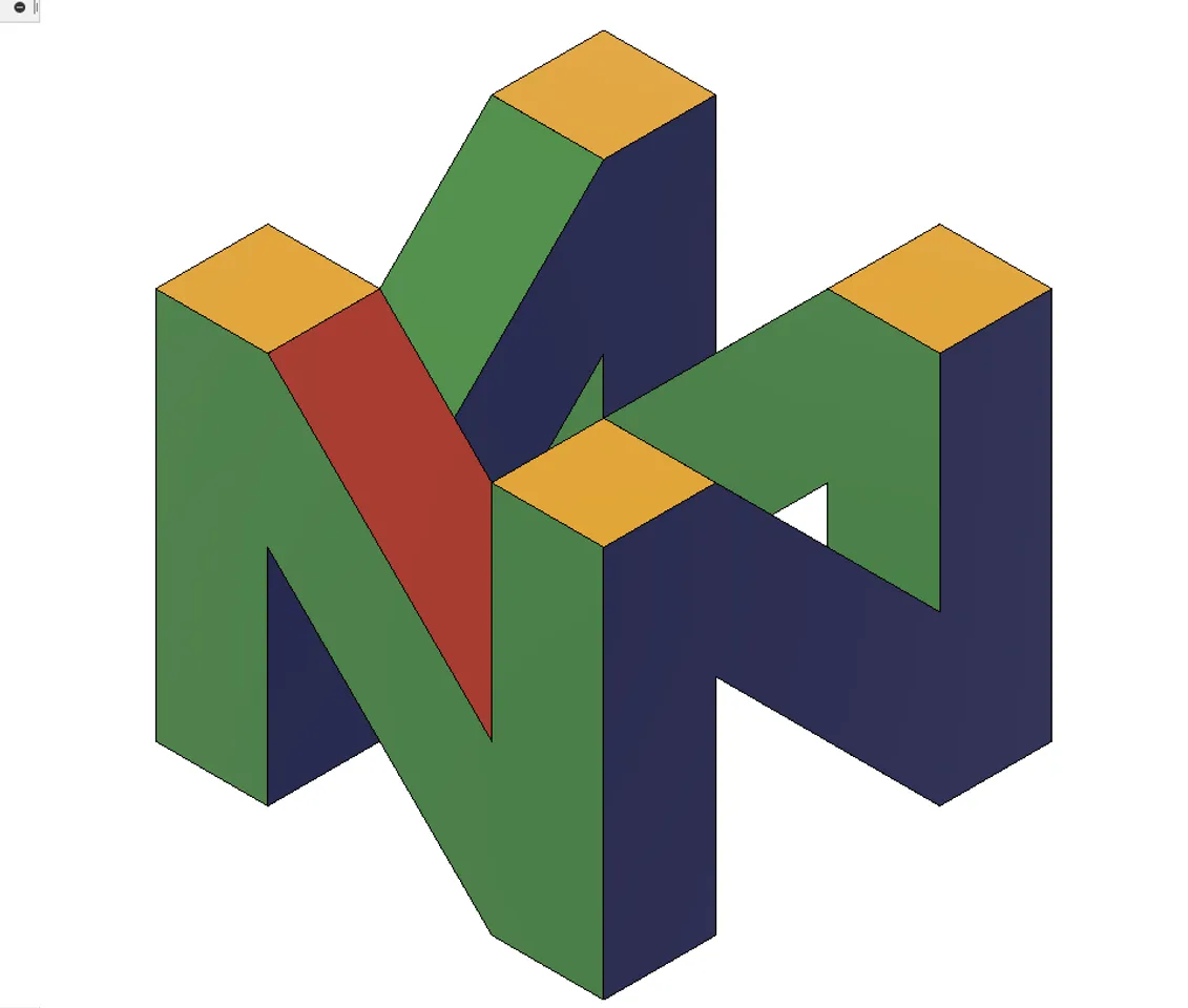 Nintendo 64 Logo - Nintendo 64 Logo by Visceral3D ...