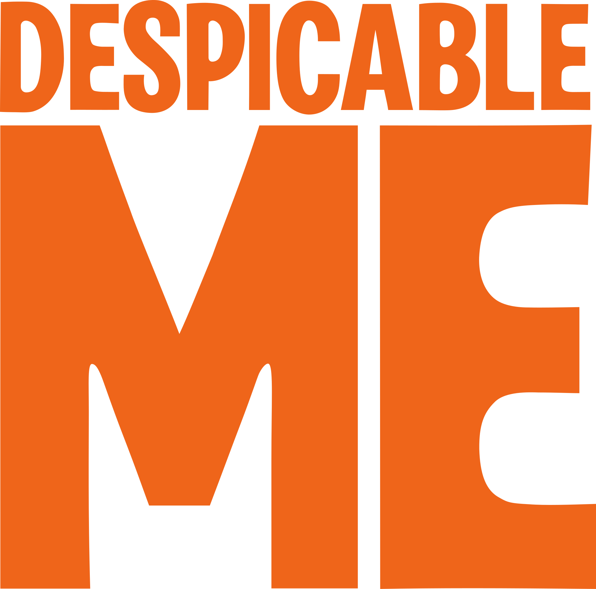 Minions Logo - File:Despicable Me logo 2.svg