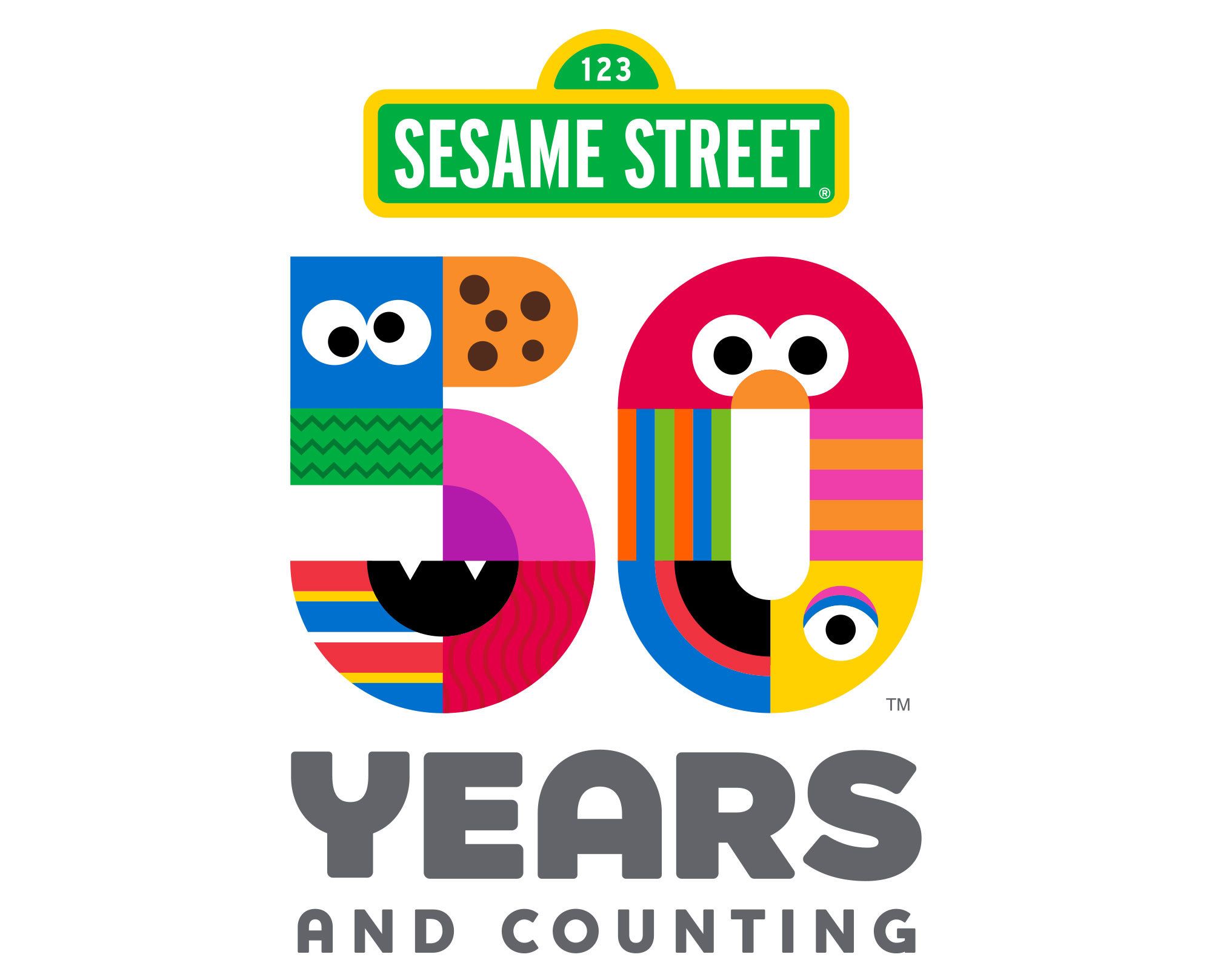 Sesame Street Logo - Mattson Creative - Sesame Street 50th