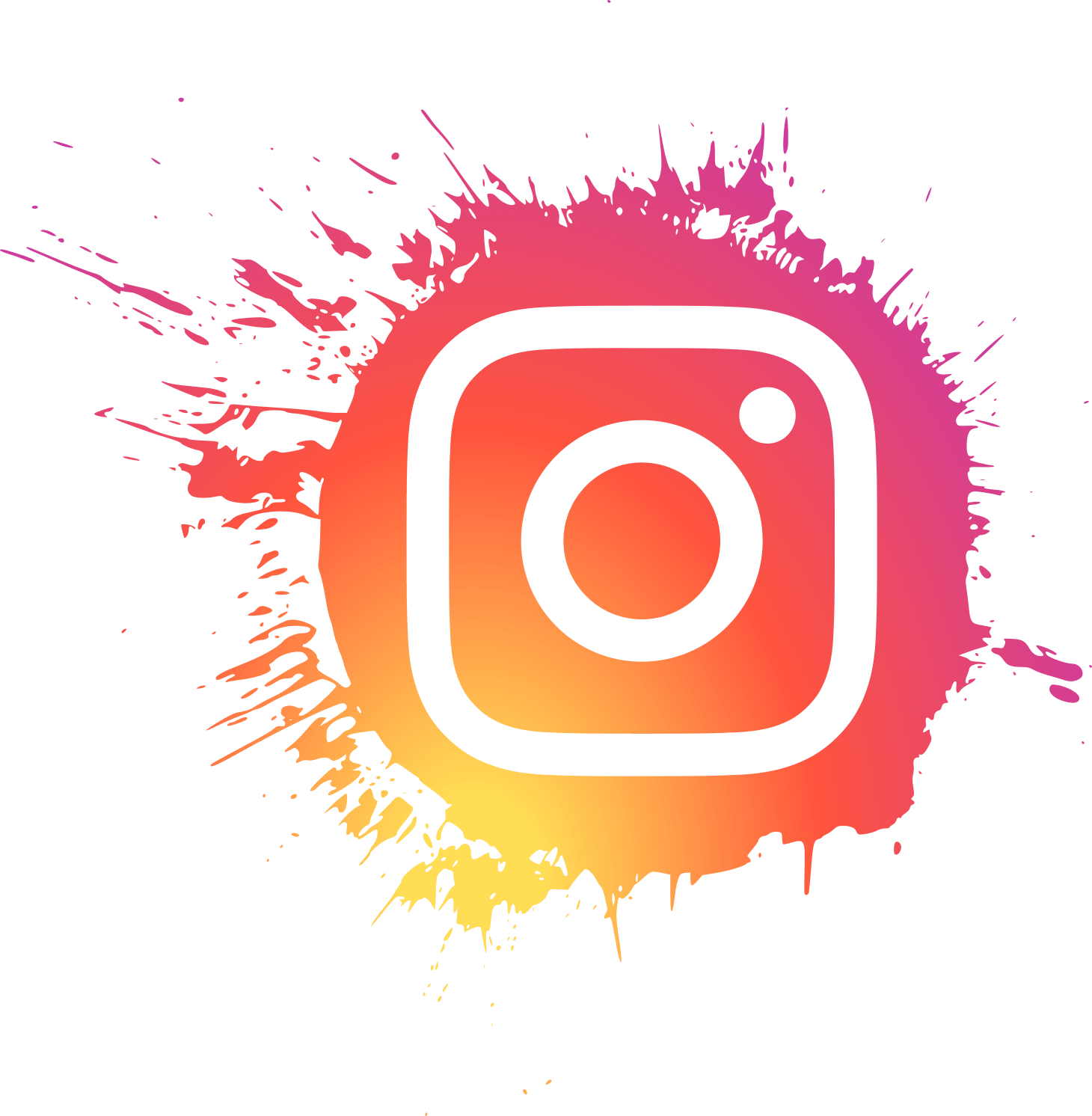 Instagram Logo - Instagram Logo Splatter (PNG ...