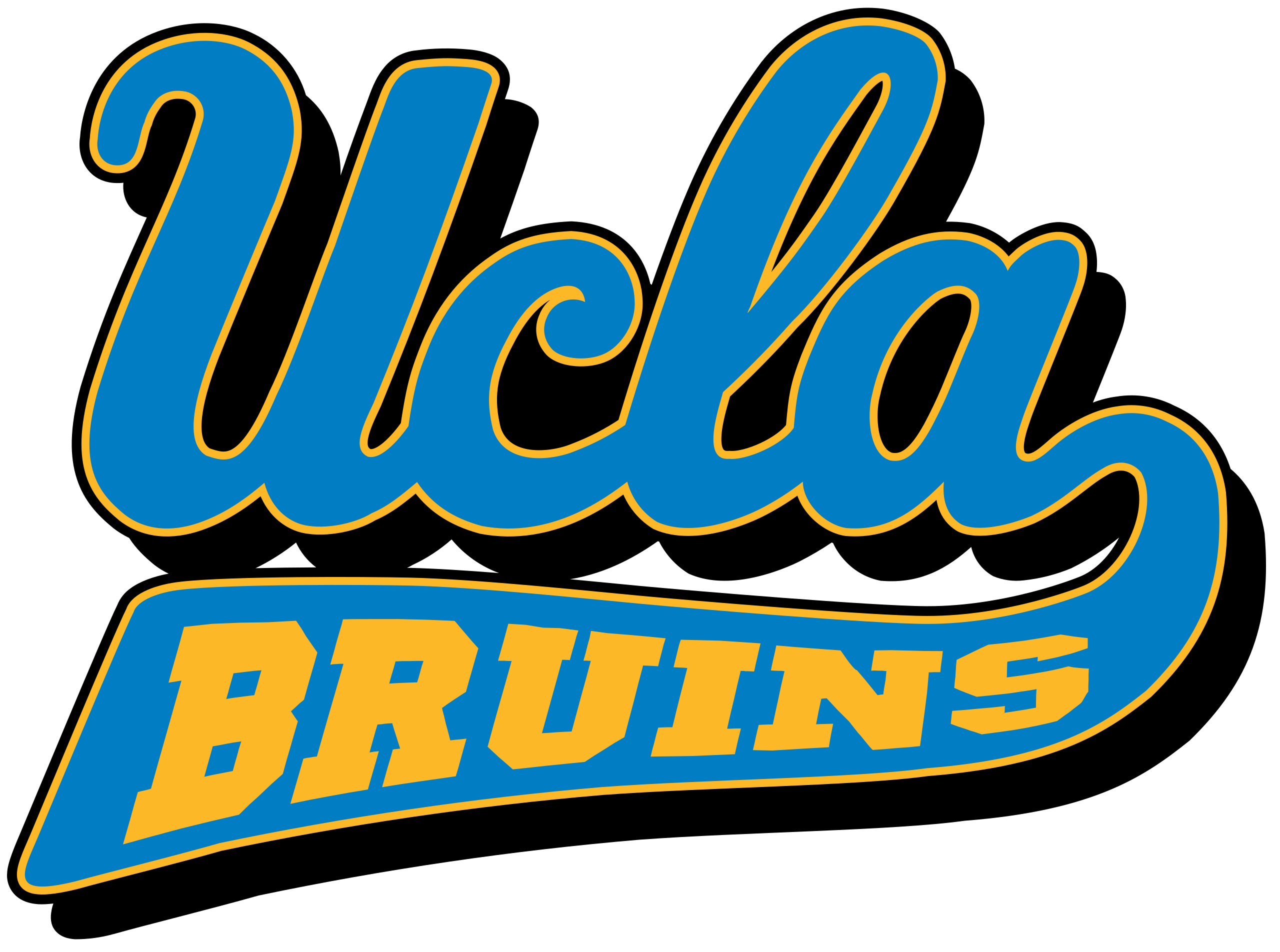 UCLA Logo - File:UCLA Bruins logo.svg