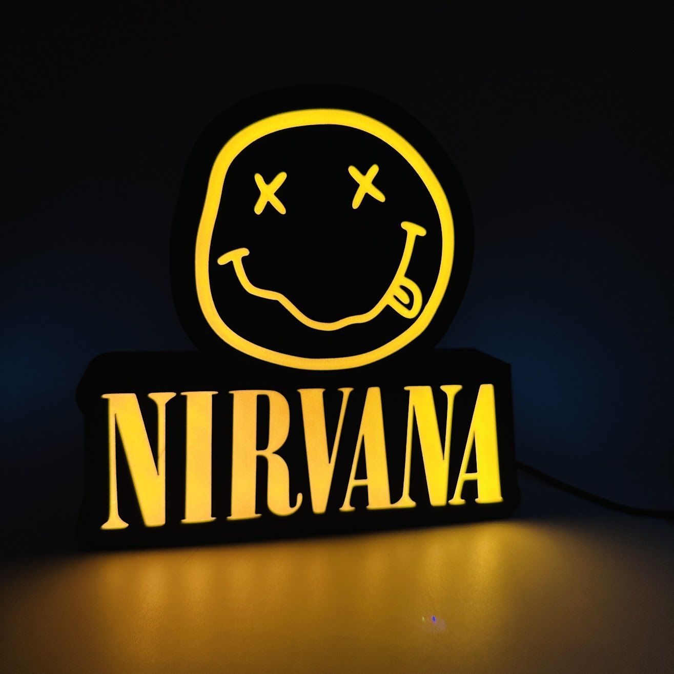 Nirvana Logo - Nirvana logo led