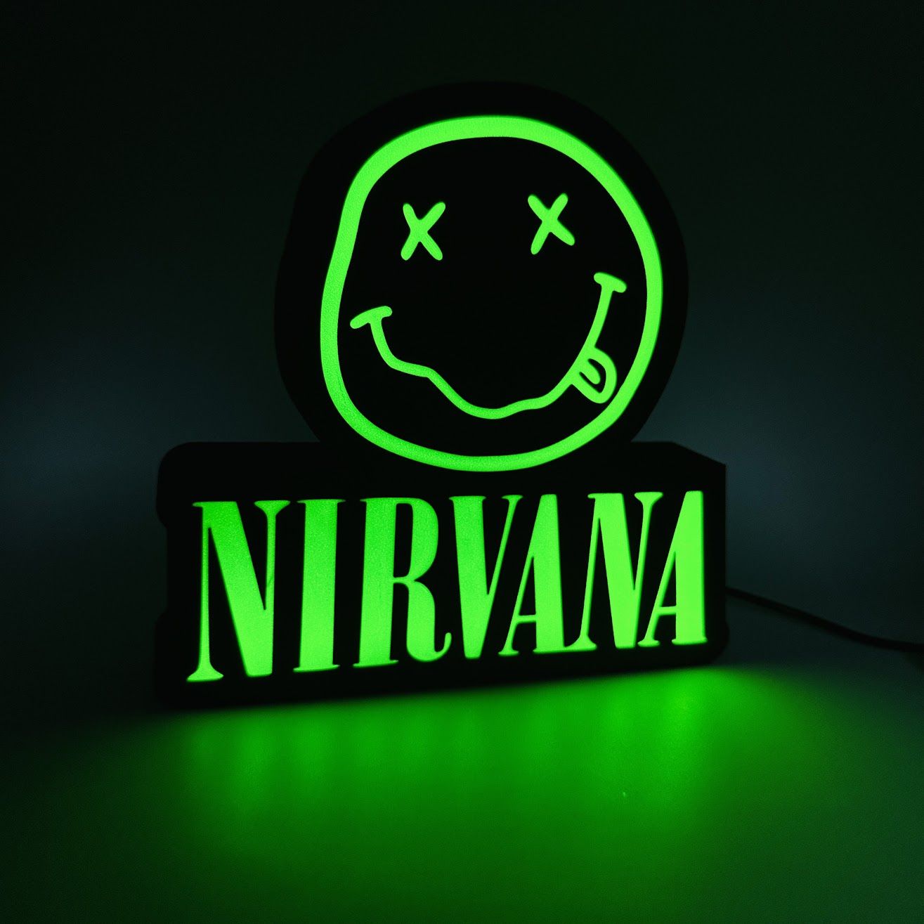 Nirvana Logo - Nirvana logo led 