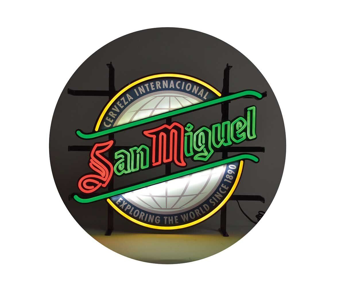 San Miguel Logo - SAN MIGUEL Custom Tap Handles