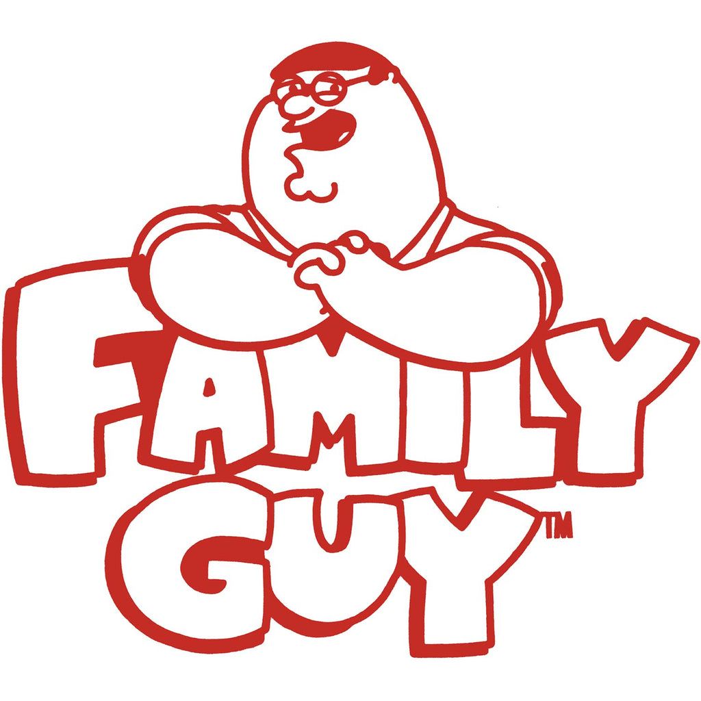 Family Guy Logo - Family Guy Logo Vinyl Cut (Red) Peel ...