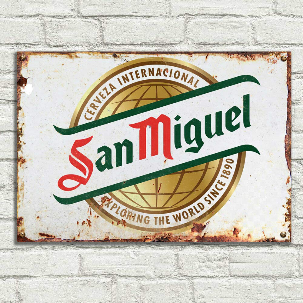 San Miguel Logo - LBS4ALL San Miguel Signs Metal Plaque ...