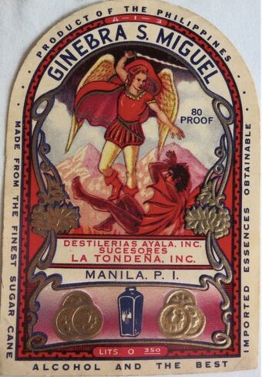 San Miguel Logo - Famous Bottle Label