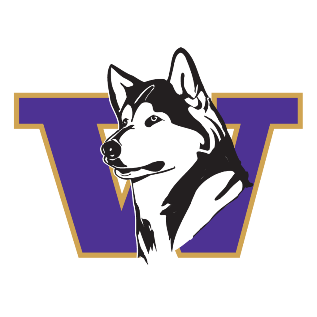 University of Washington Huskies Logo - Washington Huskies(53) logo, Vector ...