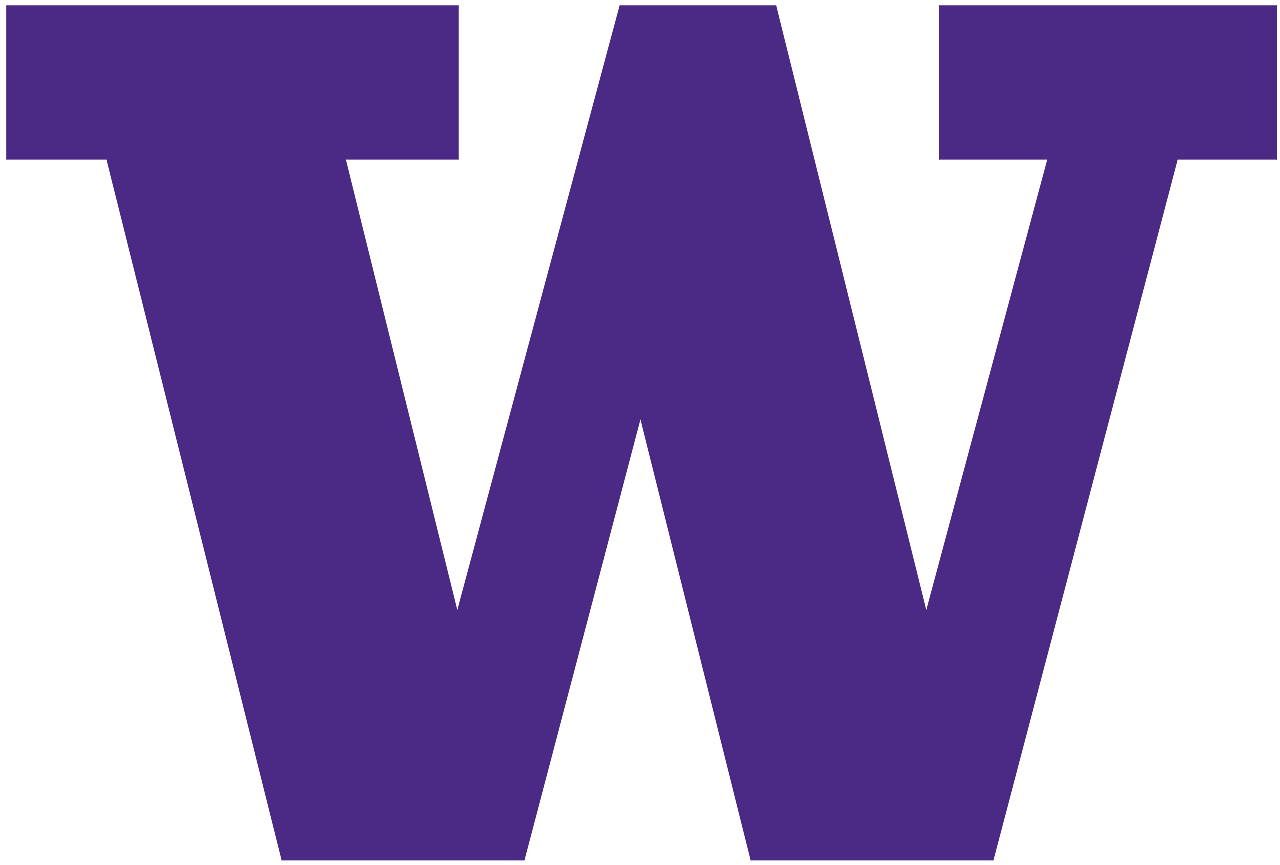 University of Washington Huskies Logo - University of Washington logo W